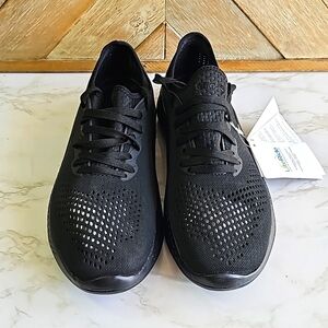 CROCS Black Men's Shoes, worn once